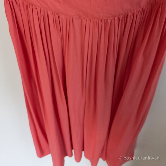 Monsoon A-Line Pleated Skirt – Pink – US 6 - Picture 5 of 12